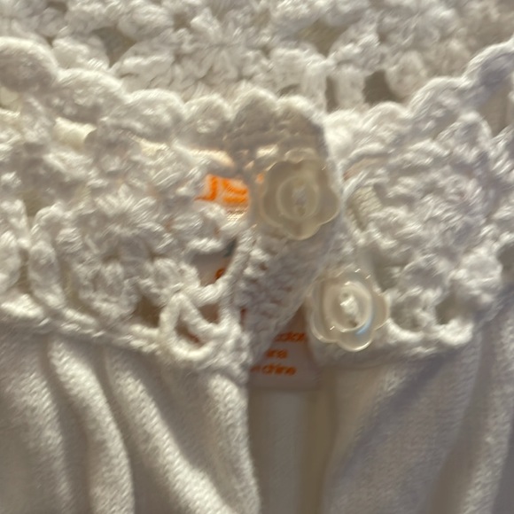 White Baby Sweater - Picture 3 of 5